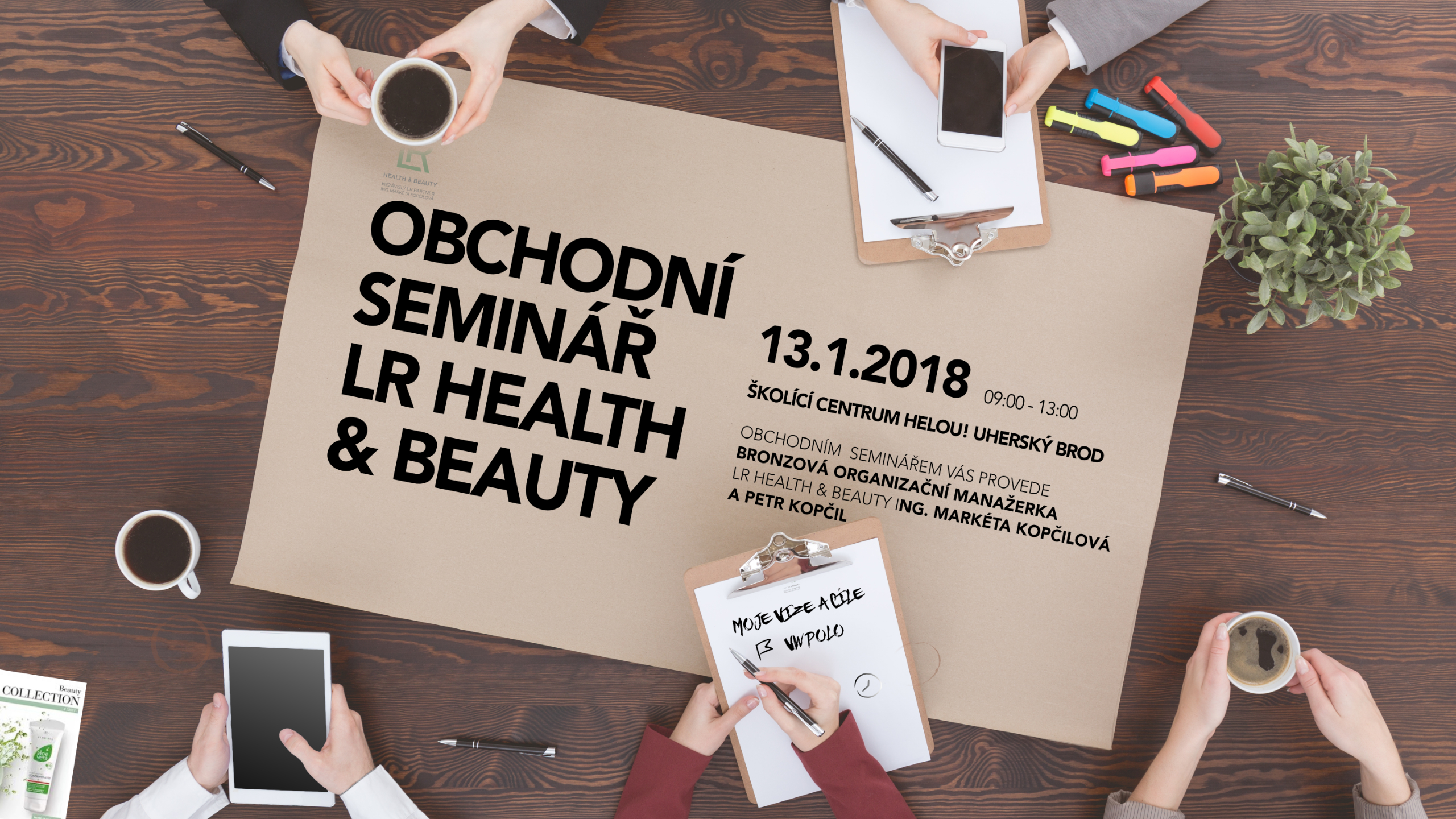 Obchodní seminář  LR Health & Beauty v roce 2018 od Helou!